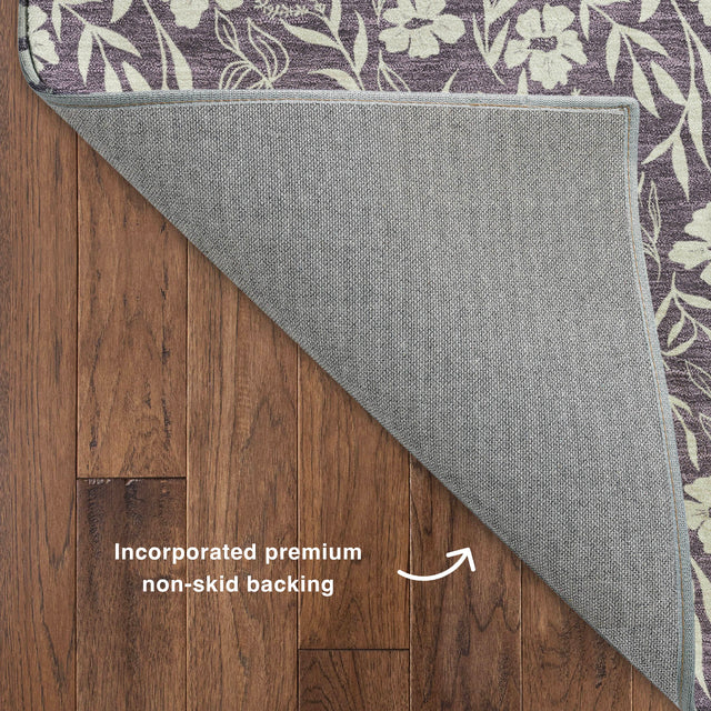 Dalyn Soft Essentials SE4 Transitional Machine Made Purple Rug