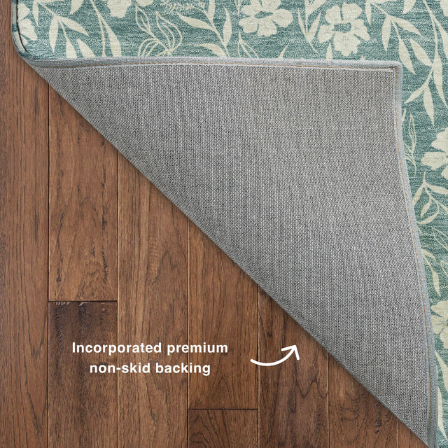 Dalyn Soft Essentials SE4 Transitional Machine Made Teal Rug