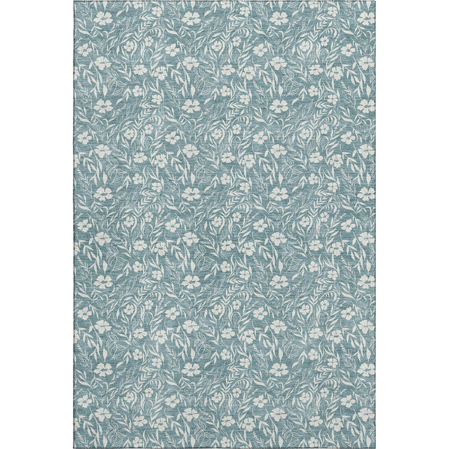 Dalyn Soft Essentials SE4 Transitional Machine Made Teal Rug
