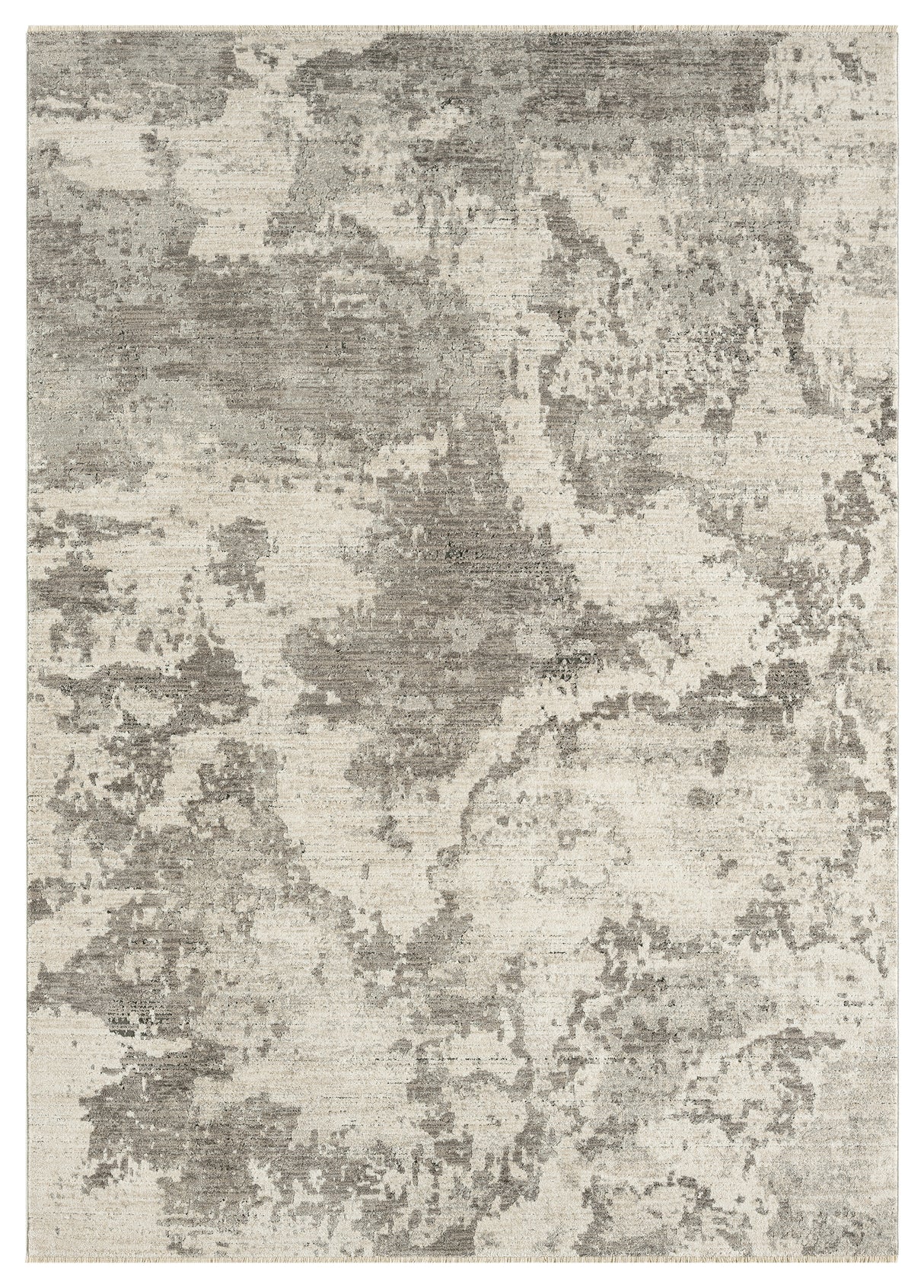 Dynamic Rugs Sequence 18502 Power Loomed Modern Grey/Dark Grey Rug