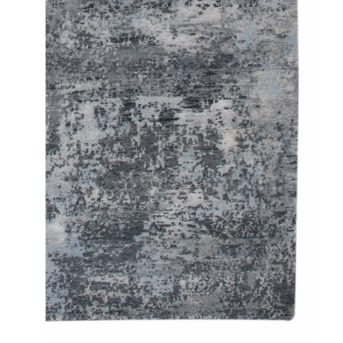 Amer Serena SER-12 Charcoal area rug - corner view