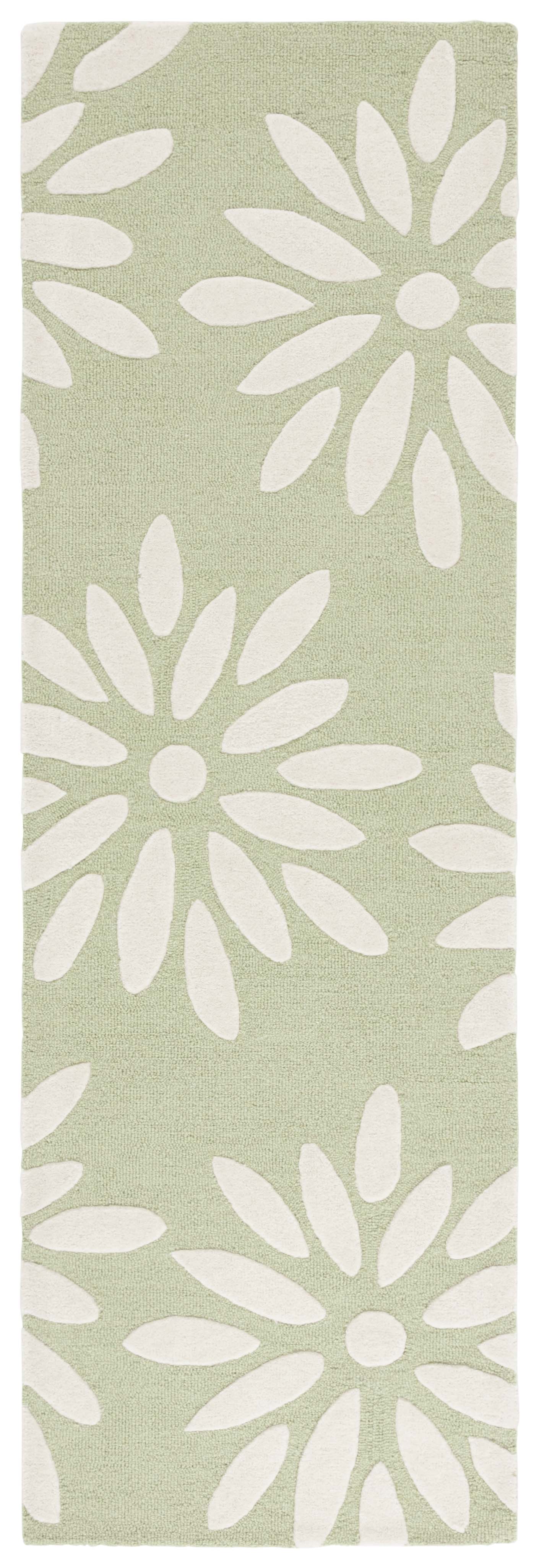 Safavieh Safavieh Kids Sfk914W Sage/Ivory Rug.