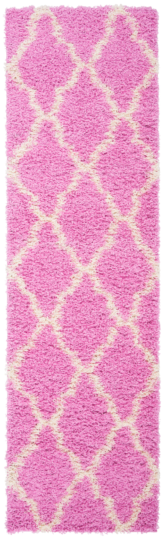 Safavieh Sgd-Dallas Shag Sgds257I Pink/Ivory Rug.