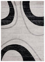 Safavieh Skyler Sky115A Ivory Grey/Black Rug.
