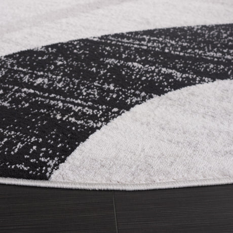 Safavieh Skyler Sky115A Ivory Grey/Black Rug.