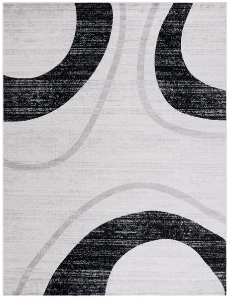 Safavieh Skyler Sky115A Ivory Grey/Black Rug.