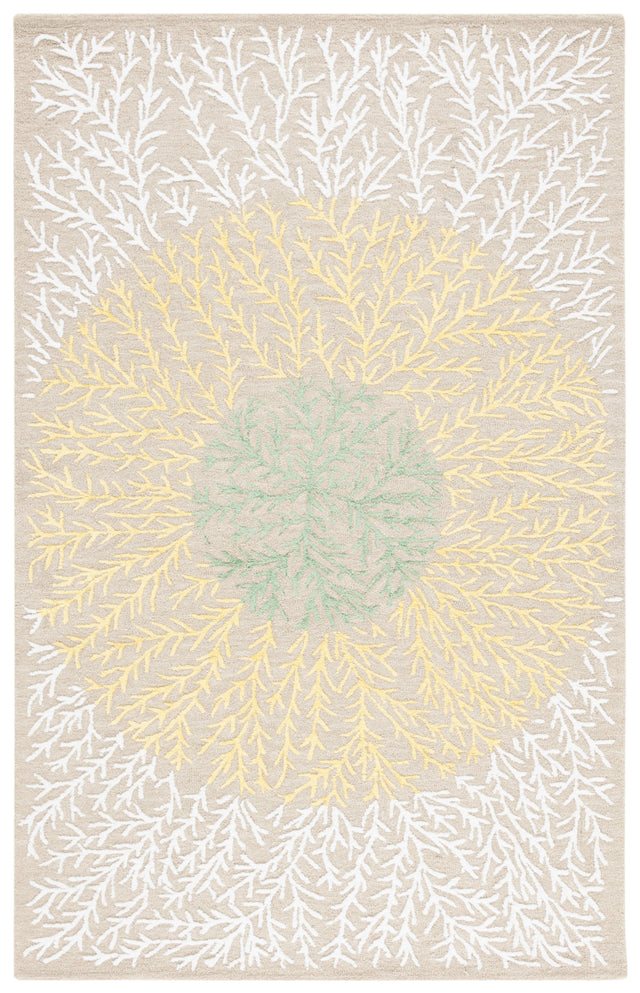 Safavieh Soho Soh257D Beige/Yellow Rug.
