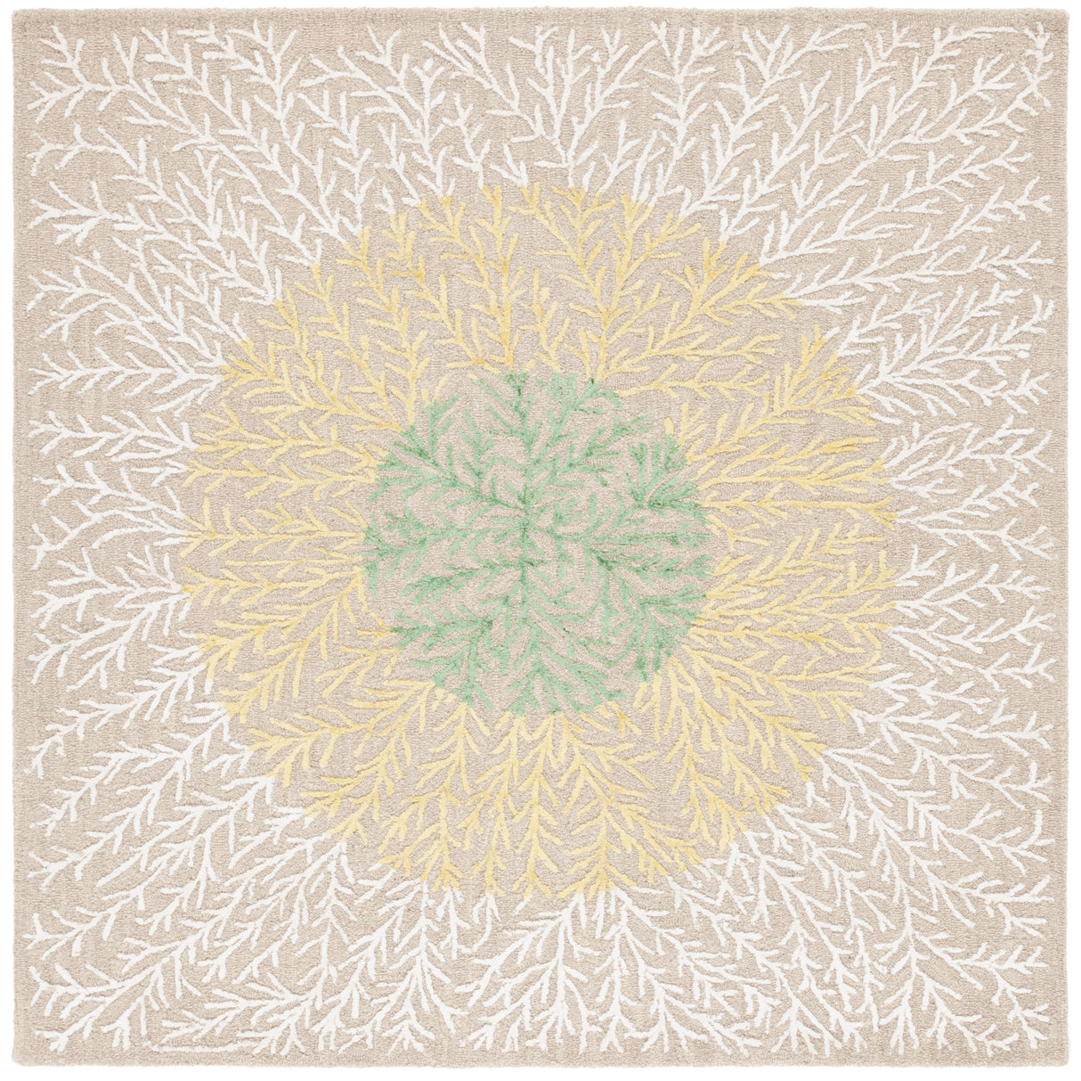 Safavieh Soho Soh257D Beige/Yellow Rug.