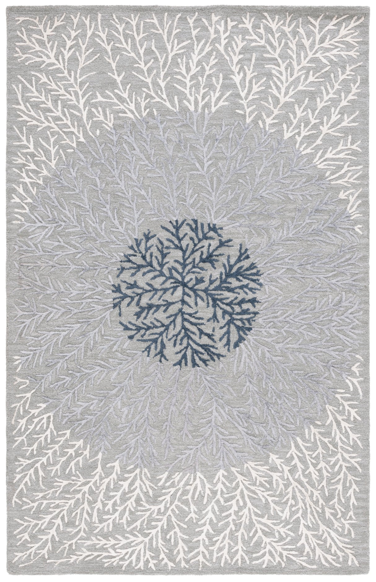Safavieh Soho Soh257F Grey/Ivory Rug.