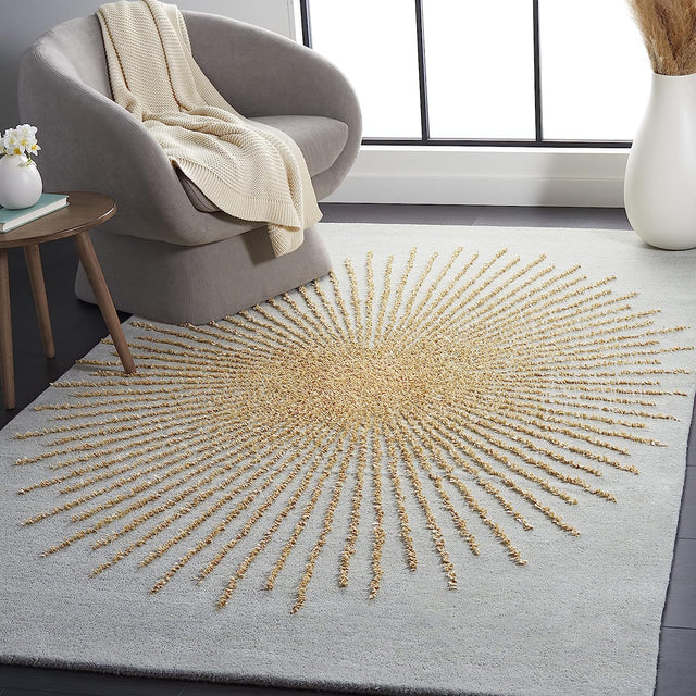 Safavieh Soho Soh655J Blue/Beige Rug.