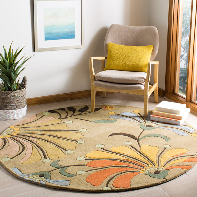 Safavieh Soho Soh826A Golden Olive Rugs.