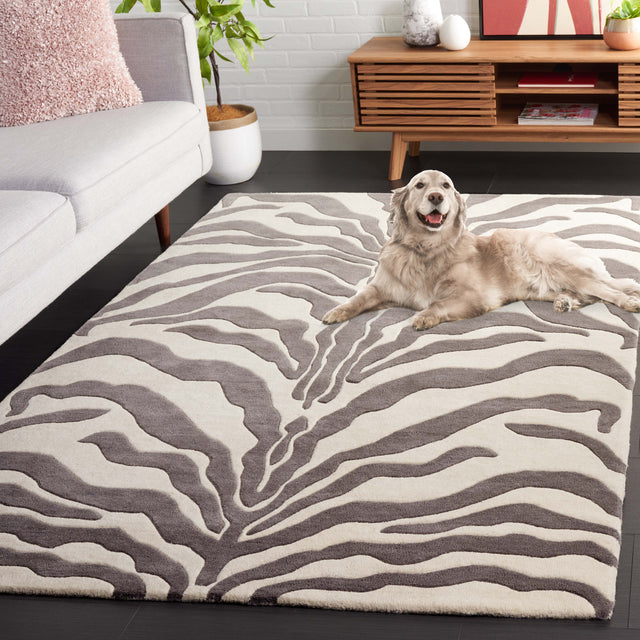 Safavieh Soho Soh975F Ivory/Grey Rug.