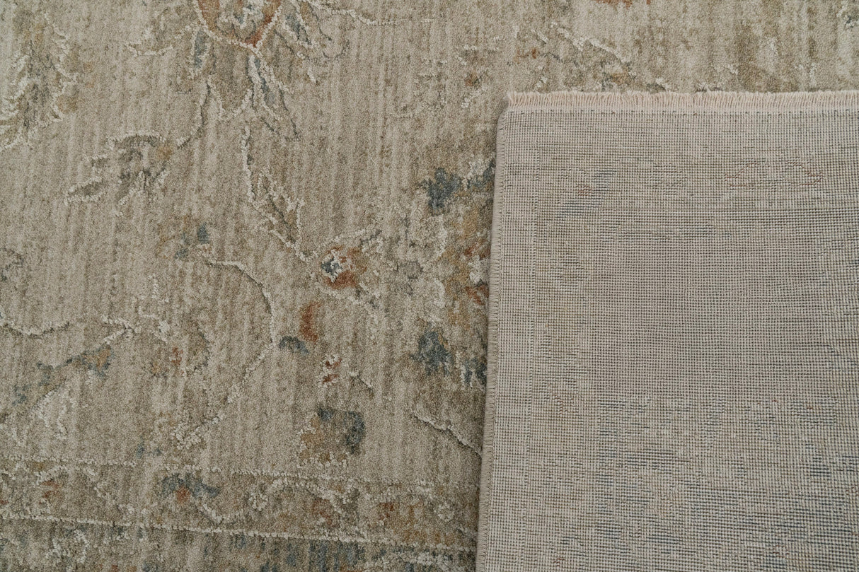 Dynamic Rugs Solace 17921 Power Loomed Traditional Beige/Cream/Grey Rug