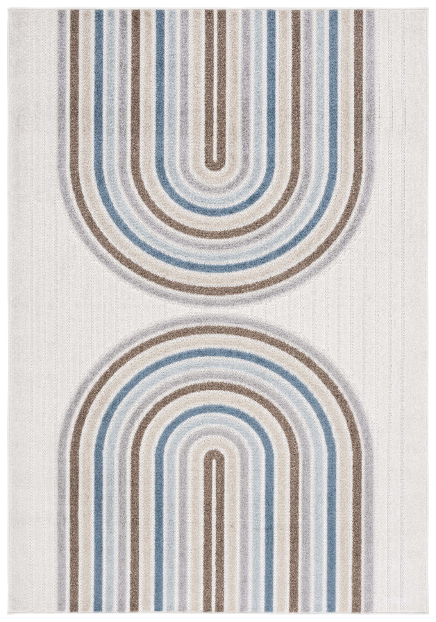 Safavieh Stella Sta116A Ivory/Brown Blue Rug.