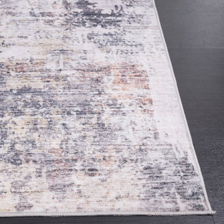 Safavieh Santa Monica Stm318B Beige/Charcoal Rug.