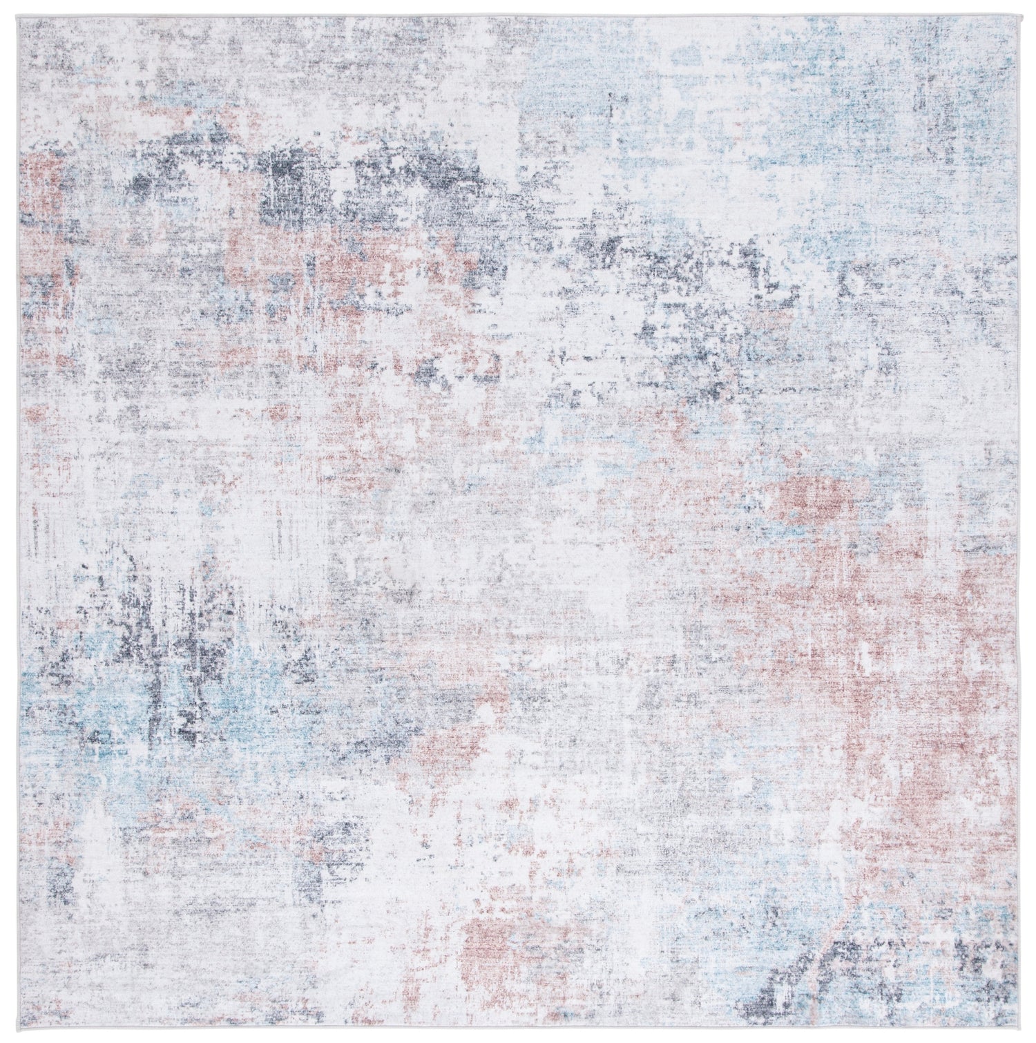 Safavieh Santa Monica Stm346B Beige/Teal Rug.