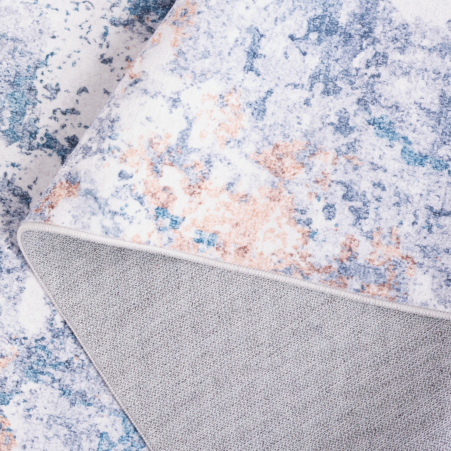 Safavieh Santa Monica Stm386A Ivory/Dark Blue Rug.