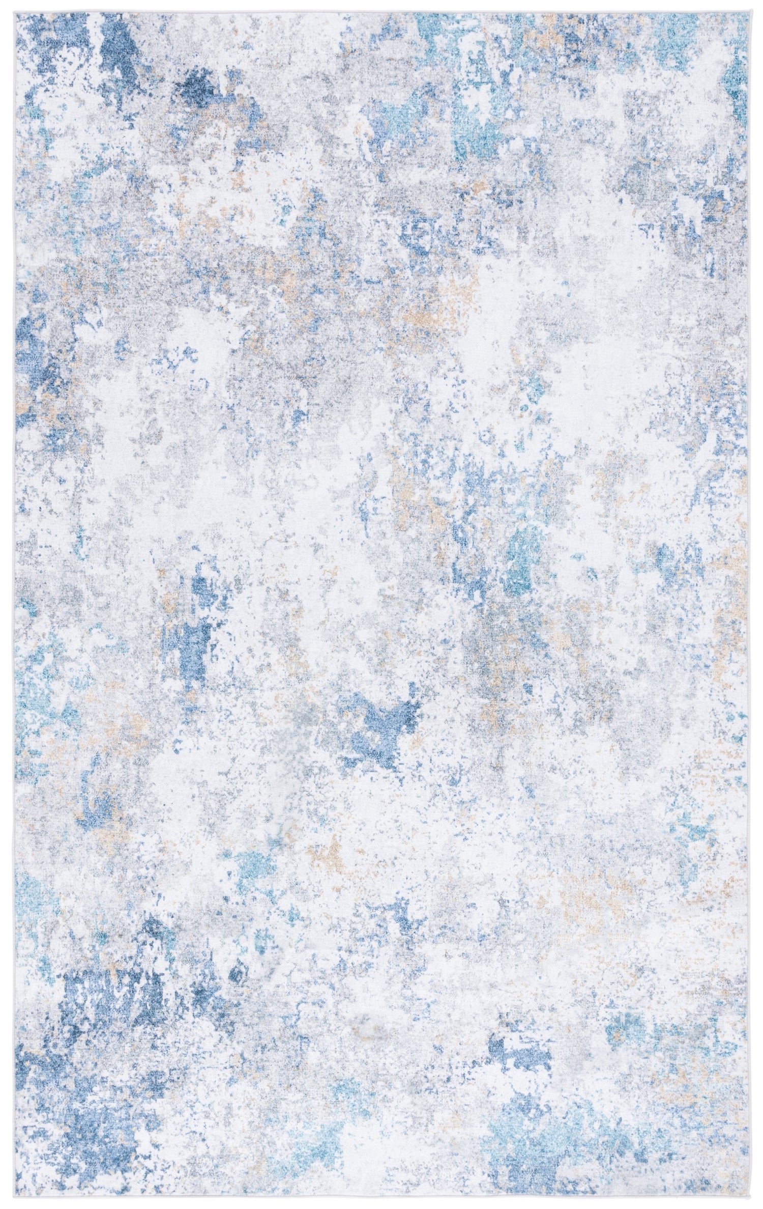 Safavieh Santa Monica Stm386B Ivory/Blue Rug.