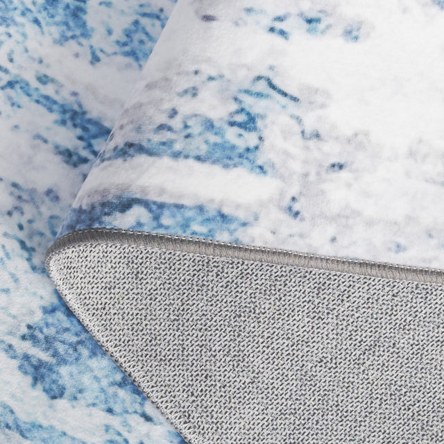 Safavieh Santa Monica Stm812F Grey/Blue Rug.