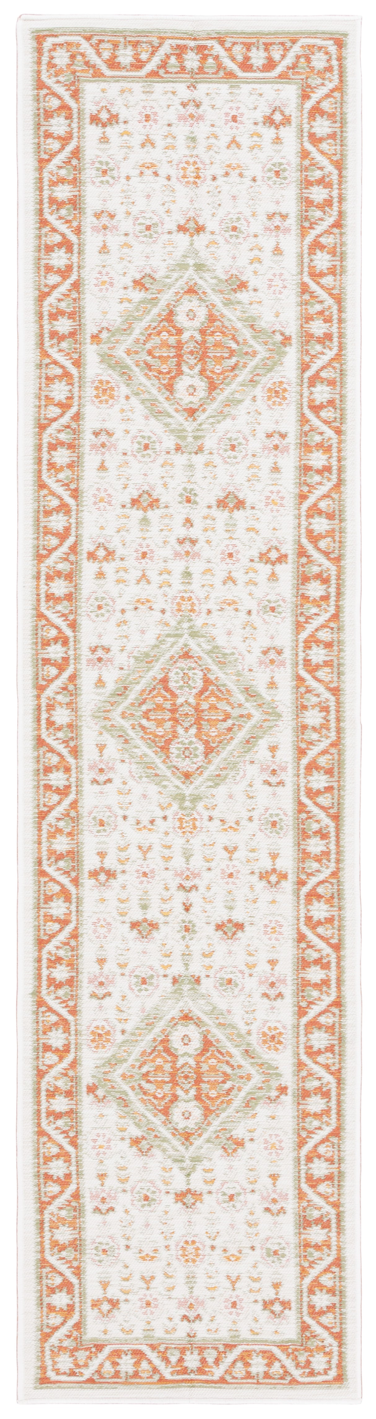 Safavieh Sunrise Sun620A Ivory/Rust Sage Rug.