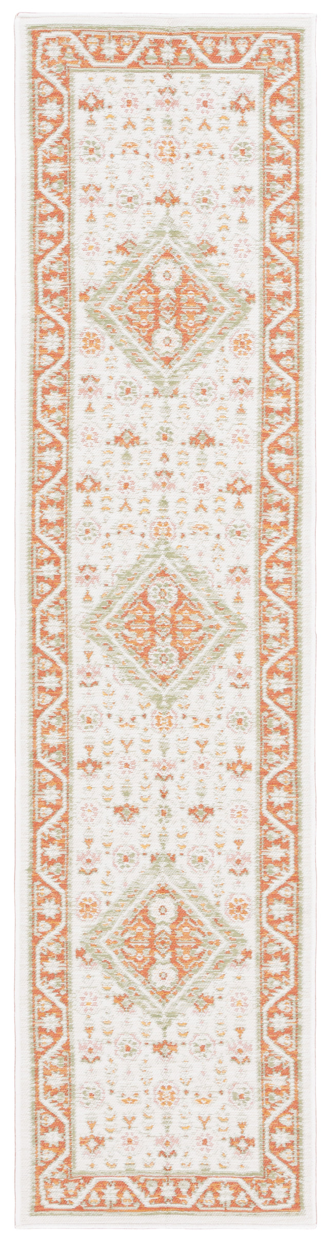 Safavieh Sunrise Sun620A Ivory/Rust Sage Rug.