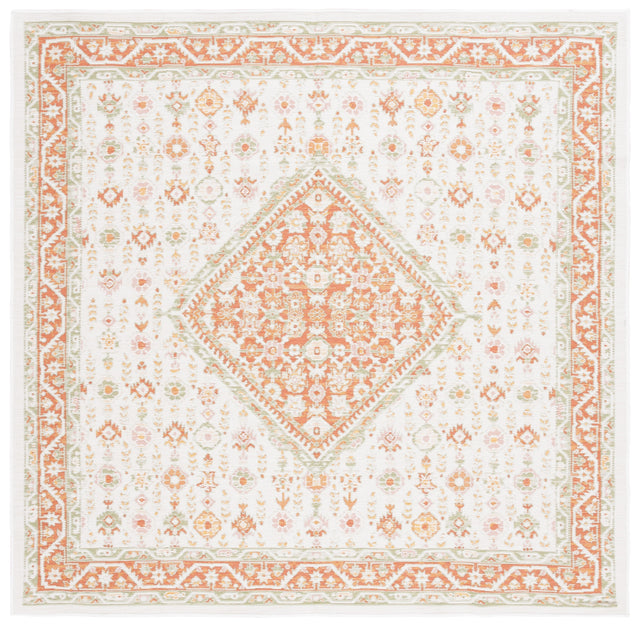 Safavieh Sunrise Sun620A Ivory/Rust Sage Rug.