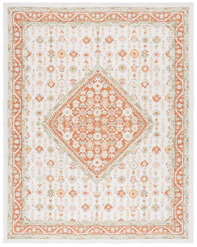Safavieh Sunrise Sun620A Ivory/Rust Sage Rug.