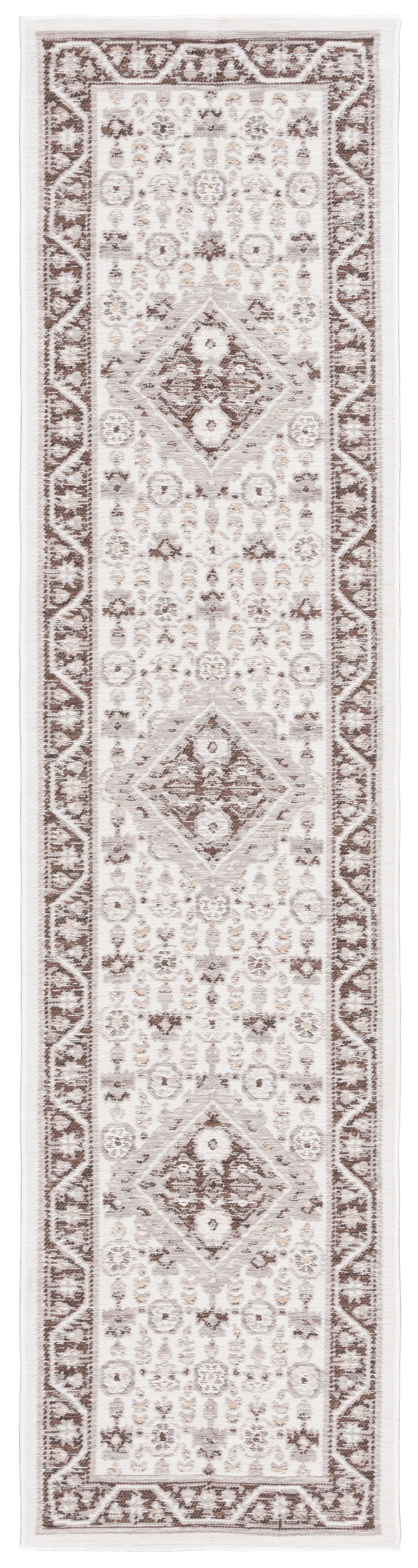 Safavieh Sunrise Sun620F Grey/Beige Black Rug.