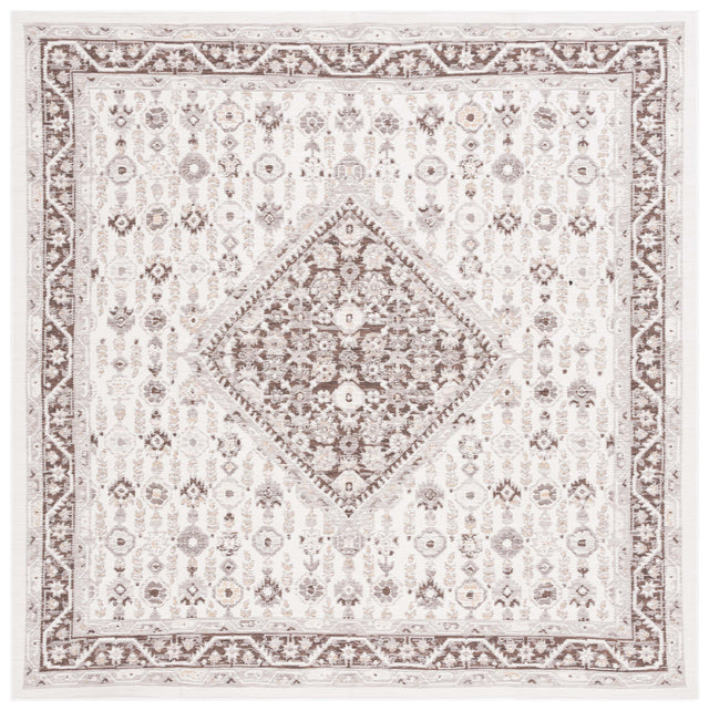 Safavieh Sunrise Sun620F Grey/Beige Black Rug.