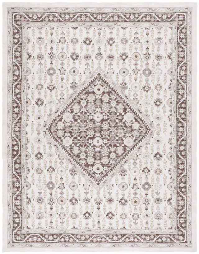 Safavieh Sunrise Sun620F Grey/Beige Black Rug.