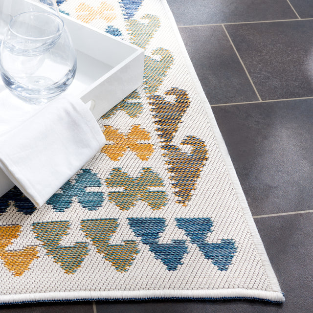 Safavieh Sunrise Sun622A Ivory/Blue Gold Rug.