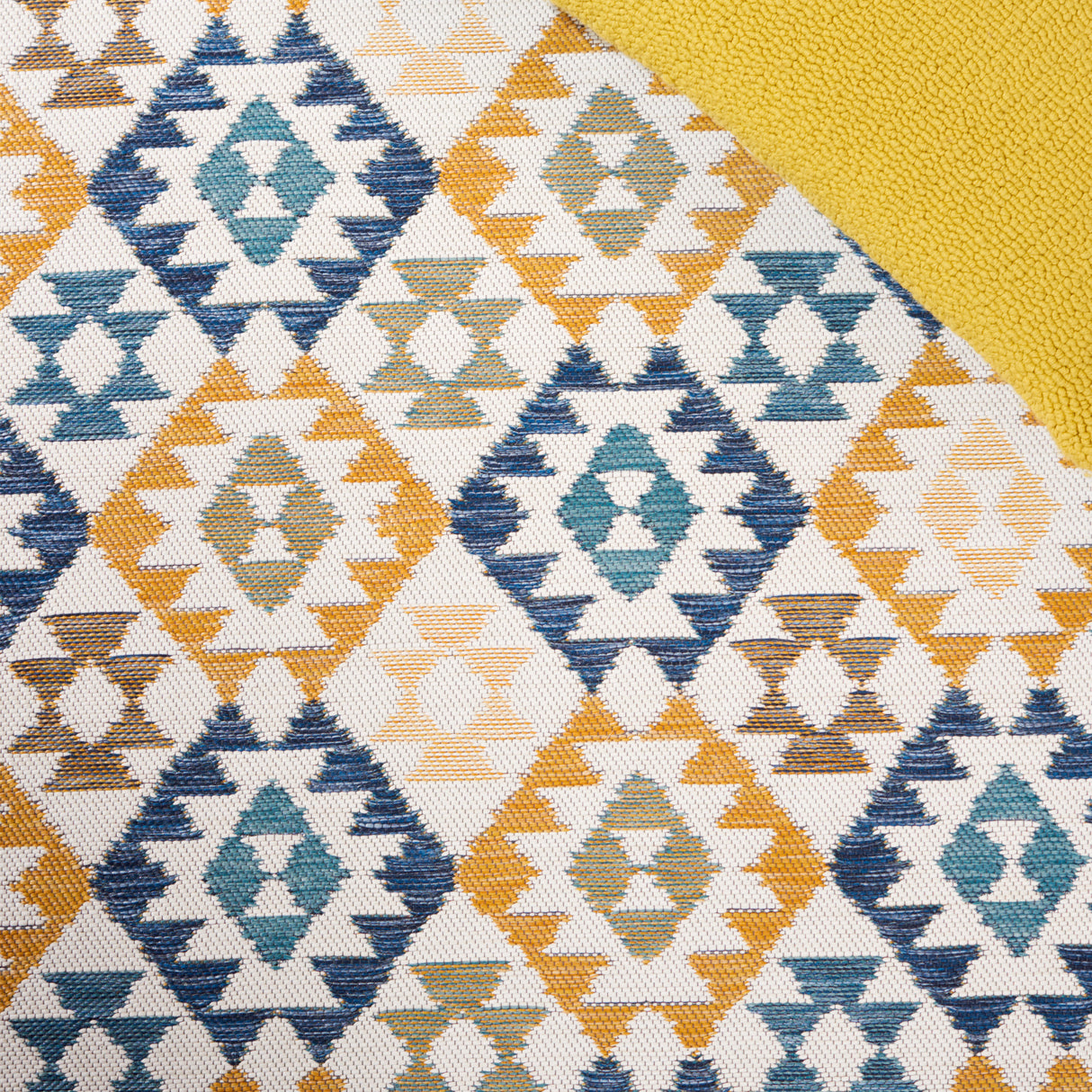 Safavieh Sunrise Sun622A Ivory/Blue Gold Rug.
