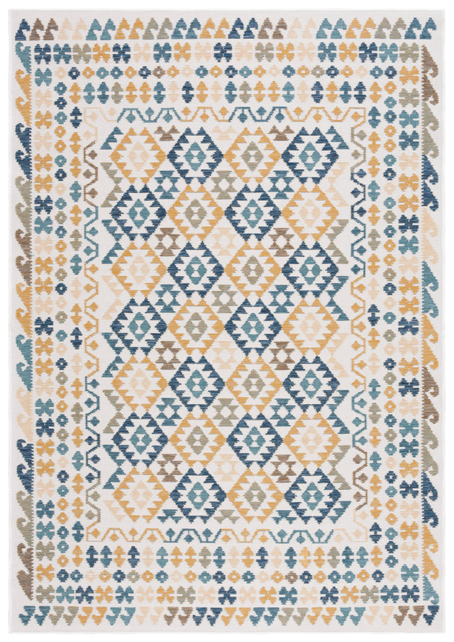 Safavieh Sunrise Sun622A Ivory/Blue Gold Rug.