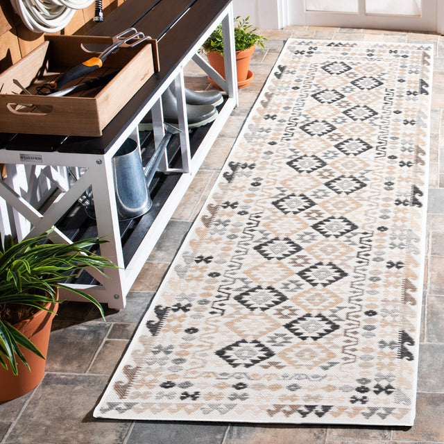 Safavieh Sunrise Sun622B Ivory/Beige Black Rug.