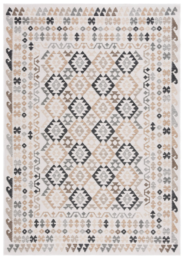 Safavieh Sunrise Sun622B Ivory/Beige Black Rug.