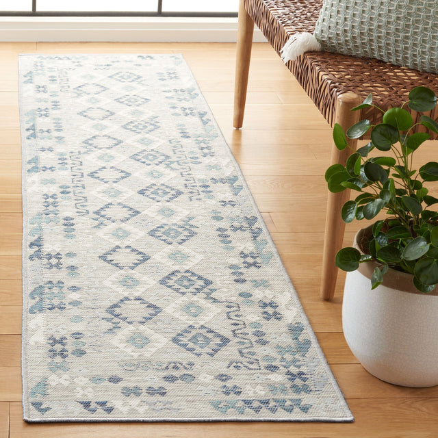 Safavieh Sunrise Sun622F Grey/Blue Ivory Rug.