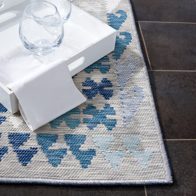 Safavieh Sunrise Sun622F Grey/Blue Ivory Rug.