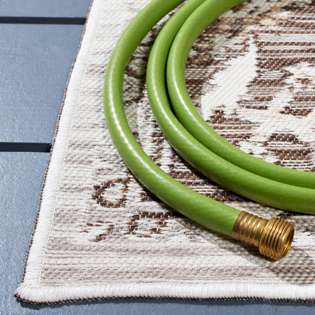 Safavieh Sunrise Sun624F Grey/Beige Black Rug.