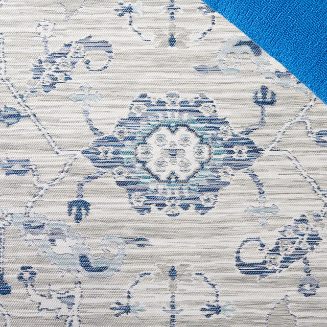Safavieh Sunrise Sun624G Grey/Blue Ivory Rug.