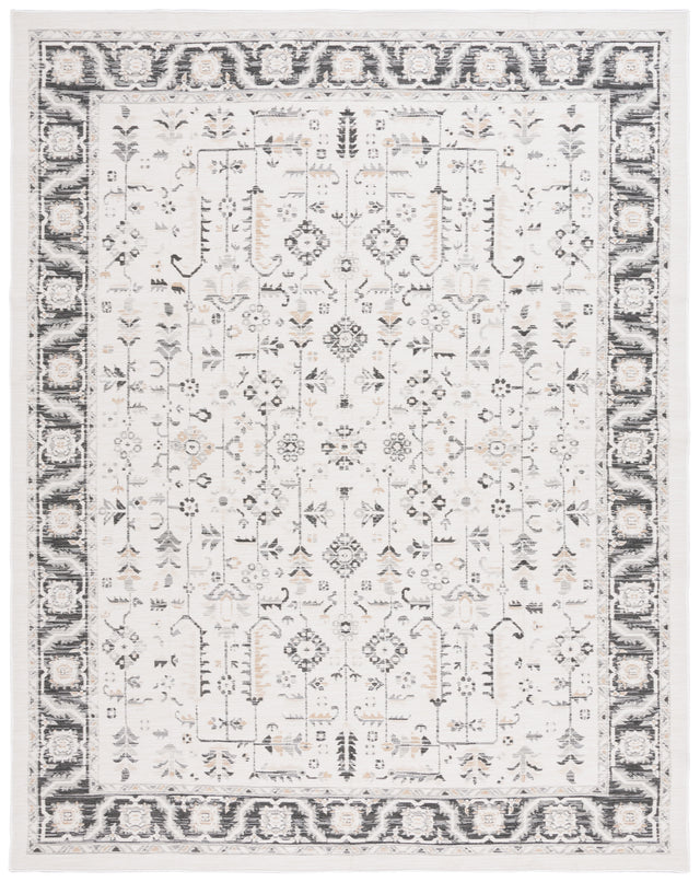 Safavieh Sunrise Sun627A Ivory/Grey Black Rug.