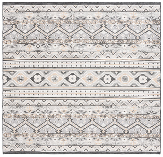 Safavieh Sunrise Sun629F Grey/Beige Black Rug.