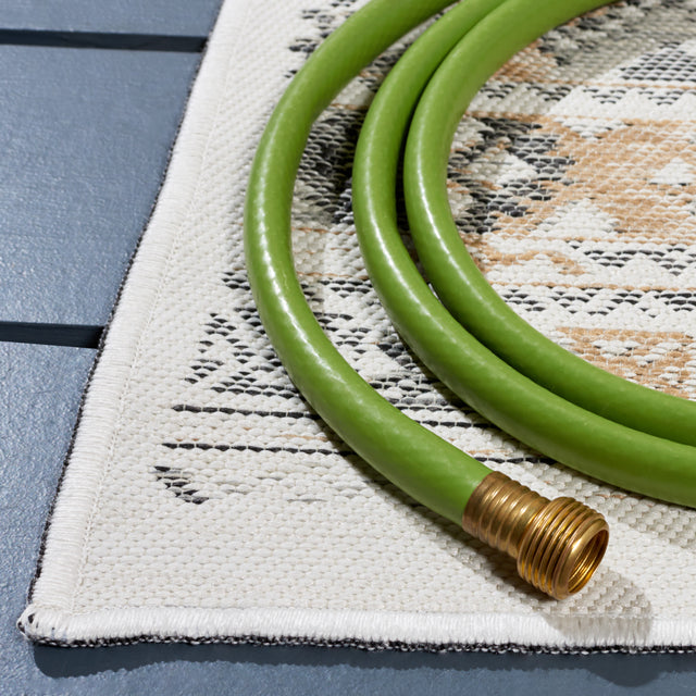 Safavieh Sunrise Sun630A Ivory/Grey Black Rug.