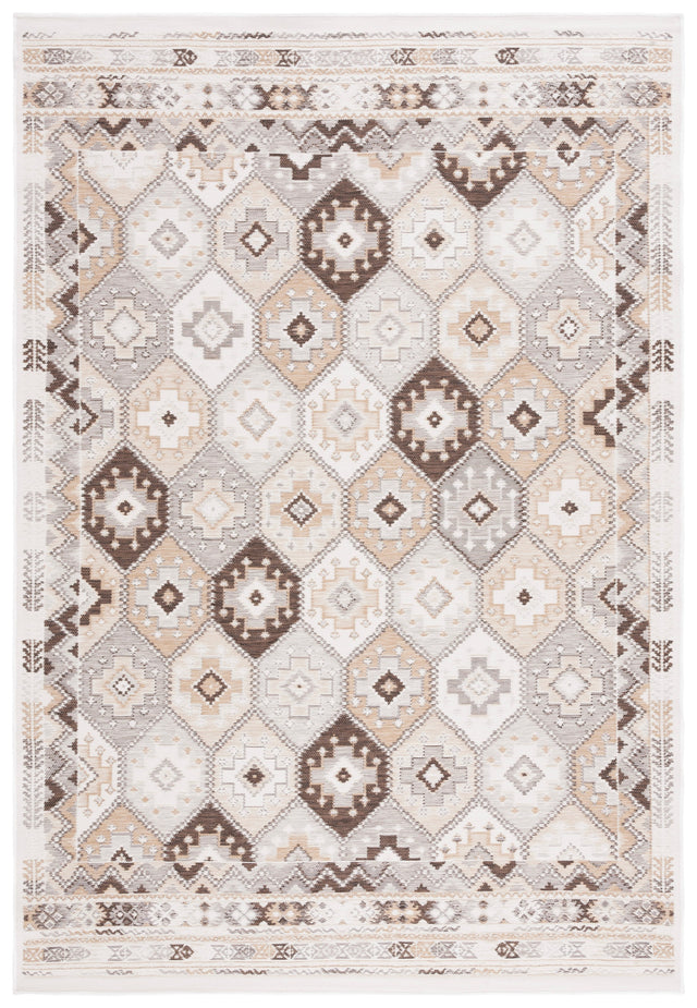 Safavieh Sunrise Sun630B Ivory/Beige Brown Rug.