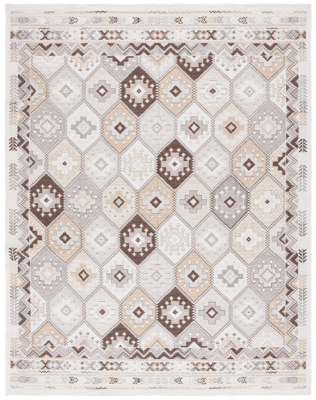 Safavieh Sunrise Sun630B Ivory/Beige Brown Rug.