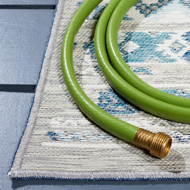 Safavieh Sunrise Sun630F Grey/Blue Ivory Rug.