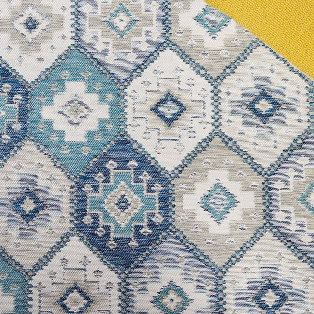 Safavieh Sunrise Sun630F Grey/Blue Ivory Rug.