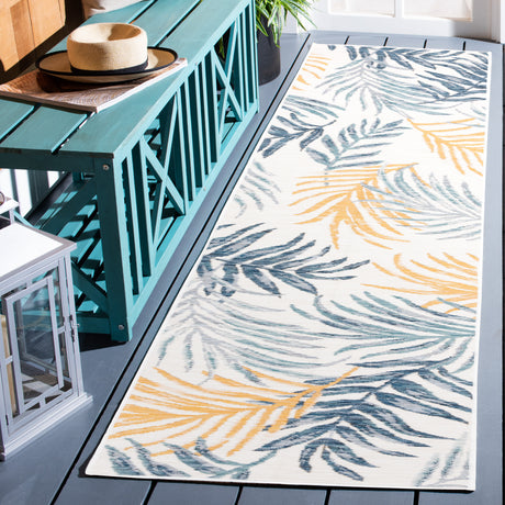 Safavieh Sunrise Sun670A Ivory/Blue Gold Rug.