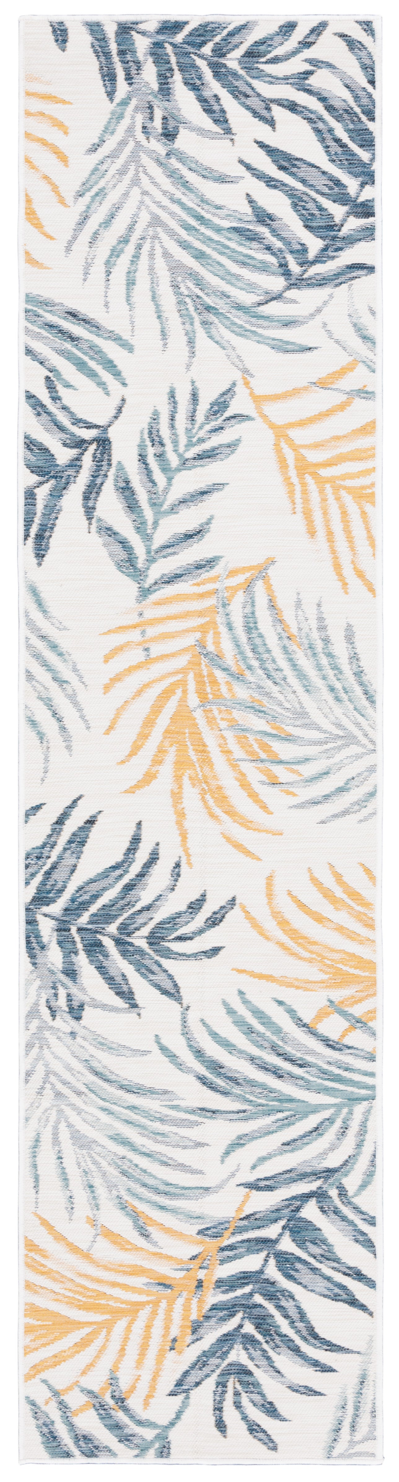 Safavieh Sunrise Sun670A Ivory/Blue Gold Rug.