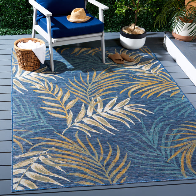 Safavieh Sunrise Sun670A Ivory/Blue Gold Rug.