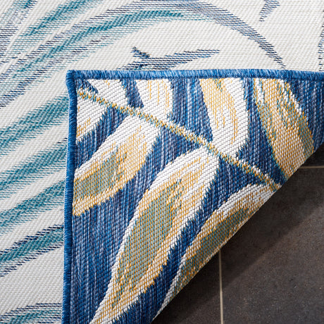 Safavieh Sunrise Sun670A Ivory/Blue Gold Rug.